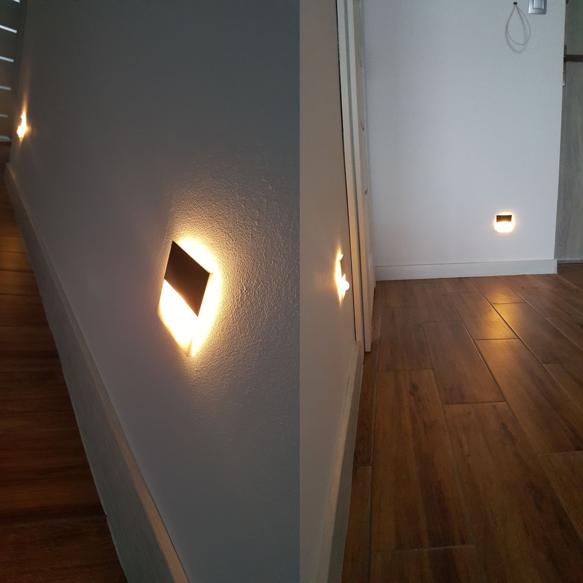 Skinder Electric Q2 LED Trapverlichting - Wandverlichting - 230V (Geen Trafo) - 50mm Diepte - Inbouwspot - Keuze uit 3 Lichtkleuren