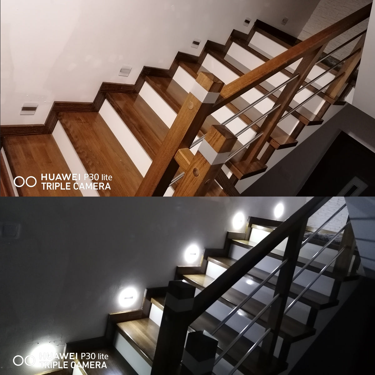 Skinder Electric Q31 LED Trapverlichting - Wandverlichting - 230V (Geen Trafo) - 50mm Diepte - Inbouwspot - Keuze uit 3 Lichtkleuren